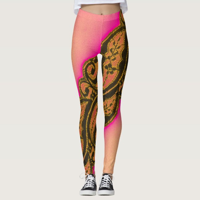 Magenta Leggings (Front)