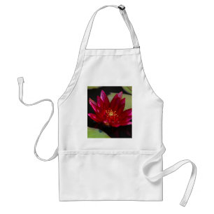 Magenta Lotus Waterlily Standard Apron