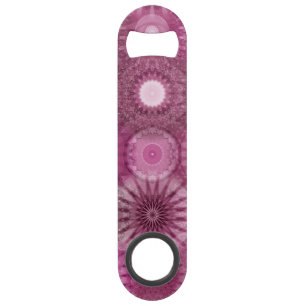 Magenta Mandalas Abstract Ornate Pattern