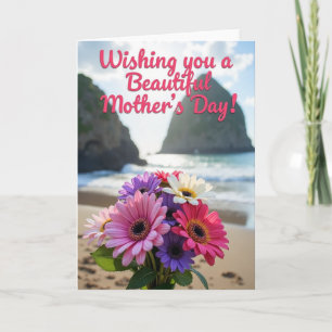 Magenta Mothers Day Bloom Card