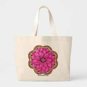 MAGENTA POINSETTIA Tote Bag