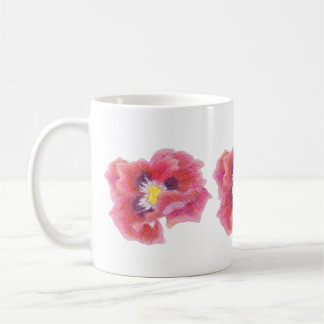 Magenta Poppy Mug