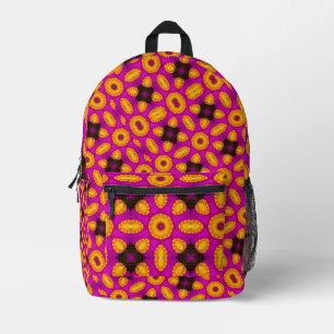  Magenta Print Cut Sew Bag