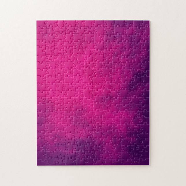 Magenta Purple Smoke Puzzle – Customisable (Vertical)