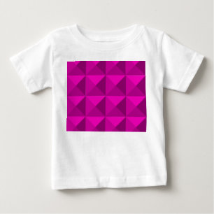 Magenta Pyramids Baby T-Shirt