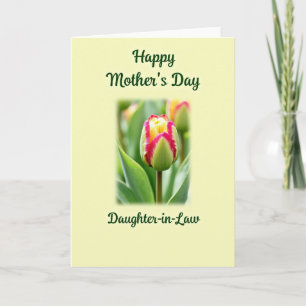 Magenta Red Blossom Love Card
