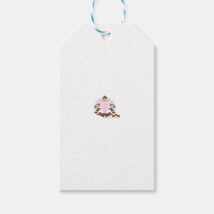 Magenta-Red, Yellowish Orange  decorative Gift Tags