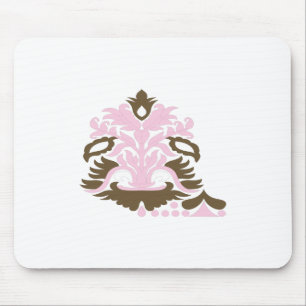 Magenta-Red, Yellowish Orange decorative Mouse Pad