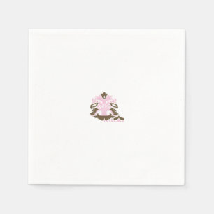 Magenta-Red, Yellowish Orange  decorative Napkin