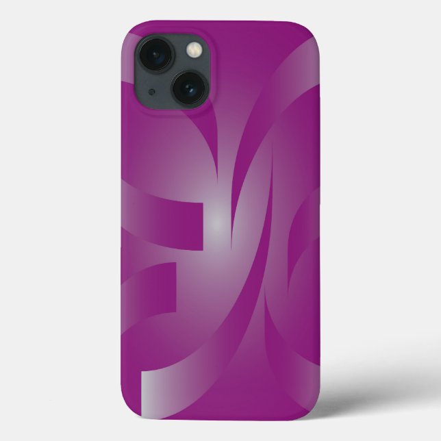 Magenta ribbons Case-Mate iPhone case (Back)