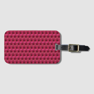 Magenta Roses Luggage Tag