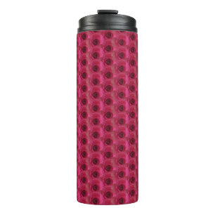 Magenta Roses – Modern Floral Design Thermal Tumbler