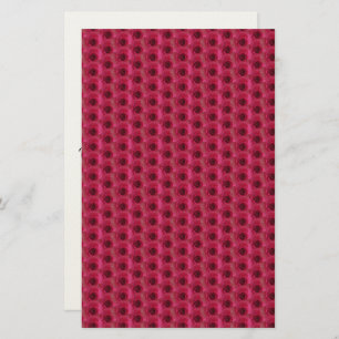 Magenta Roses Stationery