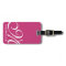 Magenta Script Monogrammed