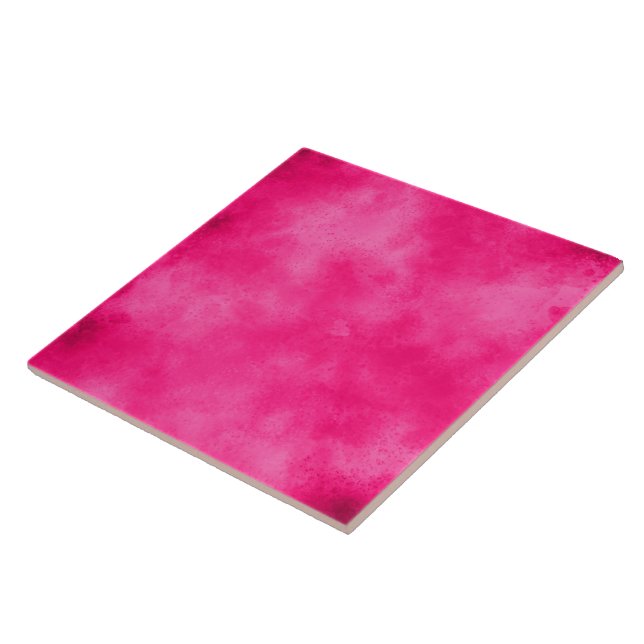 Magenta Sky Ceramic Tile (Side)