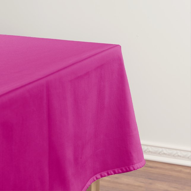 Magenta (solid colour)  tablecloth (In Situ)