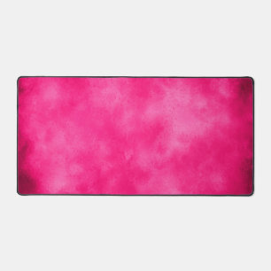 Magenta Storm Clouds Desk Mat