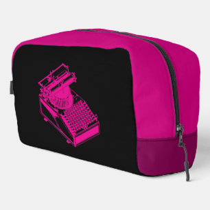Magenta Type Writing Machine Magenta Dopp Kit