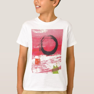 Magenta Zen Circle T-Shirt