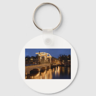 Magere brug Amsterdam Key Ring