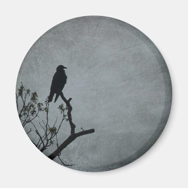 Magestic Crow Magnet (Front)