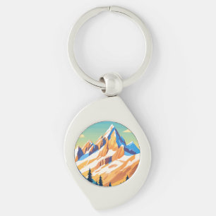 Magestic Mountains Key Ring