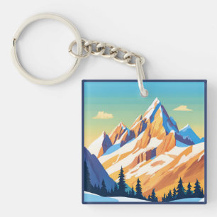 Magestic Mountains Key Ring