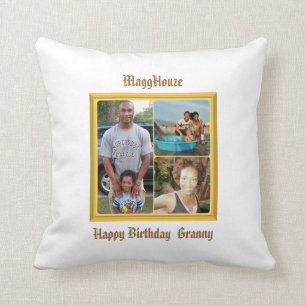MaggHouze Birthday Pillow