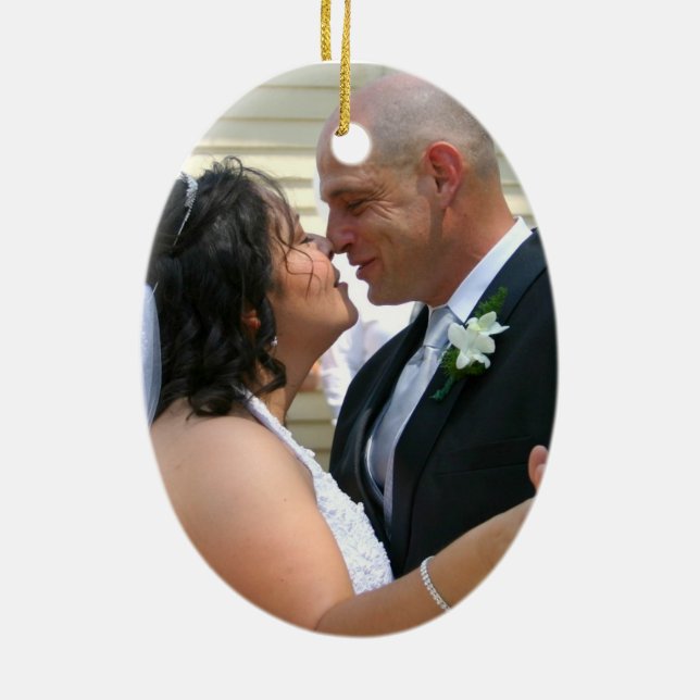 Maggie and Eric Ornament (Back)