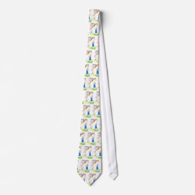Maggies Butterflies Tie (Front)
