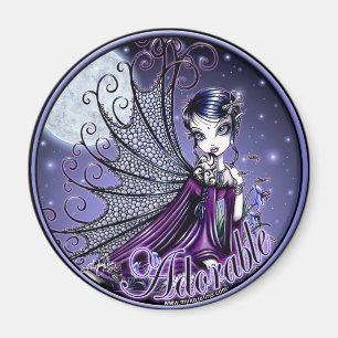 Maggy Twilight Moon Adorable Fairy Magnet