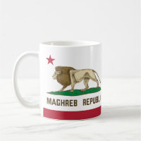 Maghreb Republic Lion Flag Berber Pride