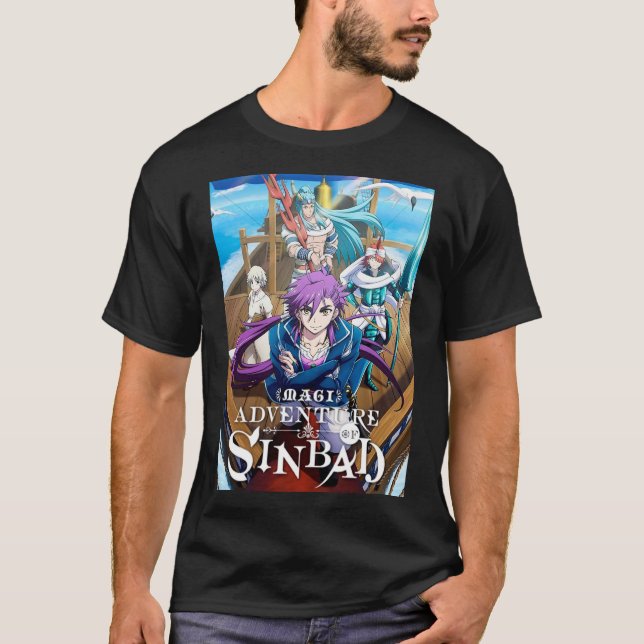 Magi Adventure of Sinbad T-Shirt (Front)