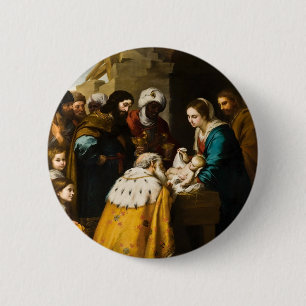 Magi Present Jesus Gifts 6 Cm Round Badge