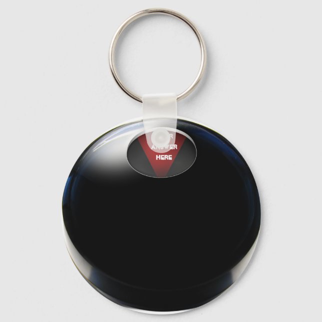 Magic 8 Ball Key Ring (Front)