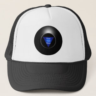 Magic 8 Ball - Your Text Trucker Hat