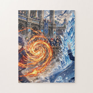 Magic Academy Duel Jigsaw Puzzle