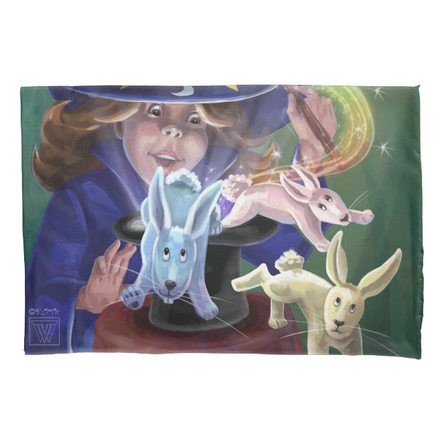 Magic Act Art Pillowcase (Front)