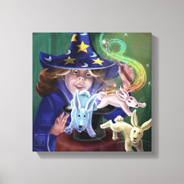 Magic Act Canvas Print (Front)