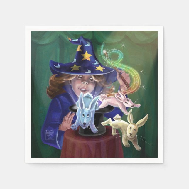 Magic Act Napkin (Front)