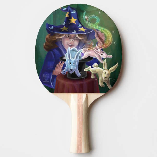 Magic Act Ping Pong Paddle (Front)