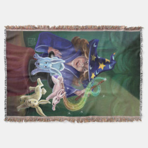 Magic Act Throw Blanket