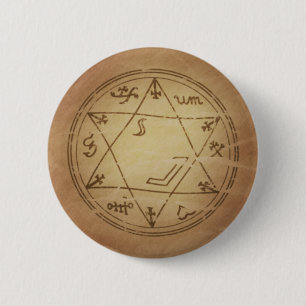 Magic Amulet for Successful Business Magic Charms 6 Cm Round Badge