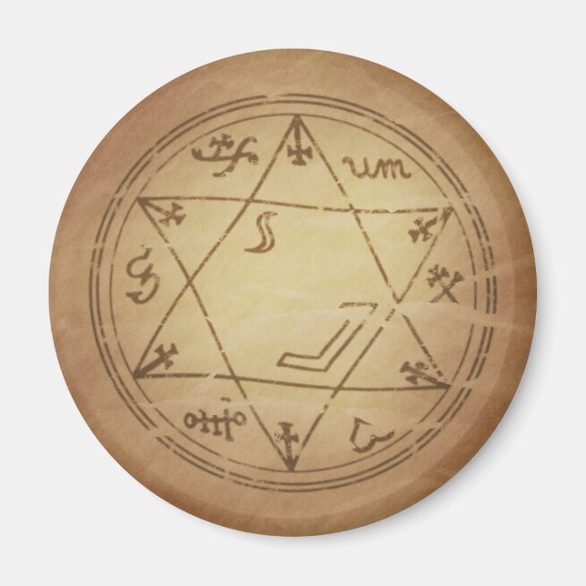 Magic Amulet for Successful Business Magic Charms Magnet (Front)