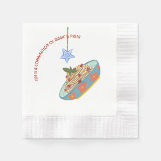 Magic and Pasta Napkin