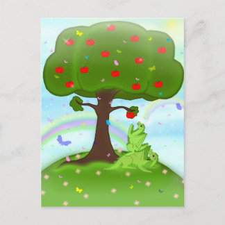 Magic appel postcard