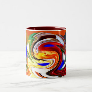 Magic Ball Two-Tone Coffee Mug