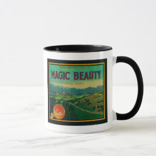 Magic Beauty Orange LabelPorterville, CA Mug