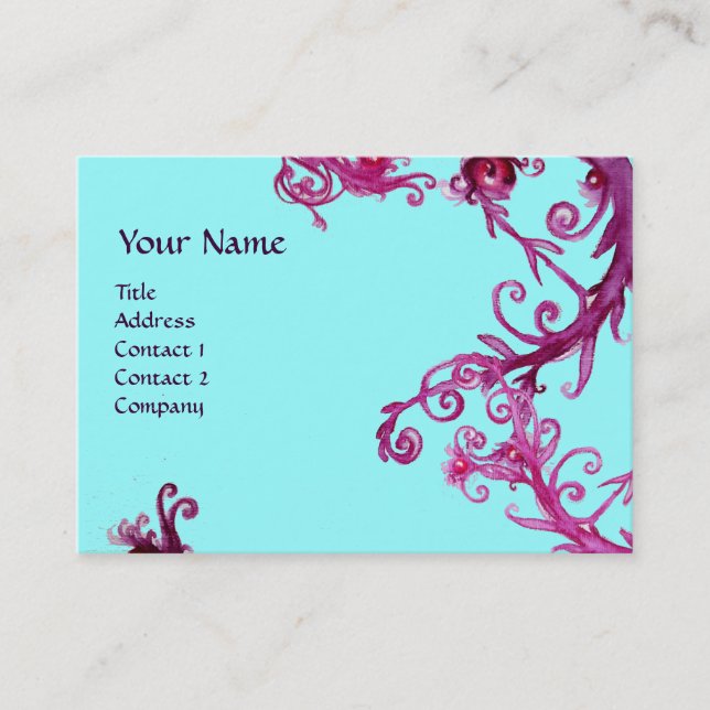 MAGIC BERRIES 3 MONOGRAM BUSINESS CARD (Front)