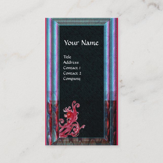 MAGIC BERRIES 6 MONOGRAM BUSINESS CARD (Front)